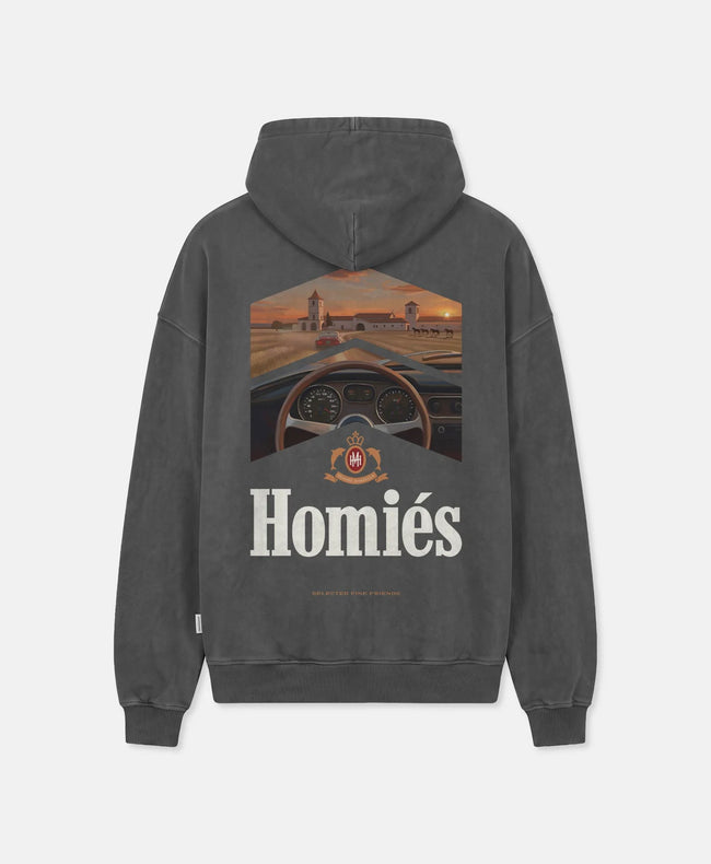Homies Marbella Racing La Finca Hoodie - Grey
