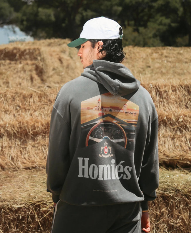 Homies Marbella Racing La Finca Hoodie - Grey