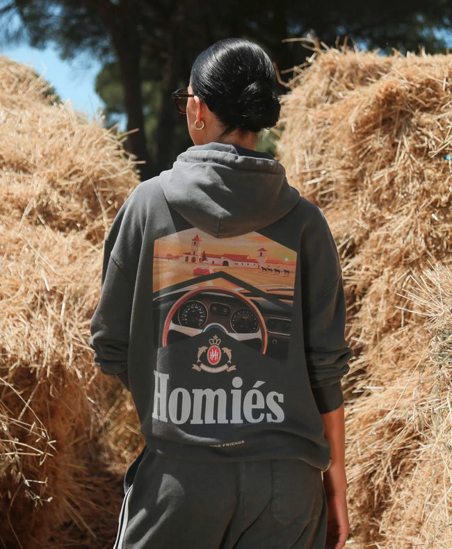 Homies Marbella Racing La Finca Hoodie - Grey