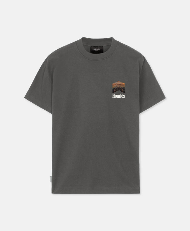 Homies Marbella Racing La Finca Tee - Grey
