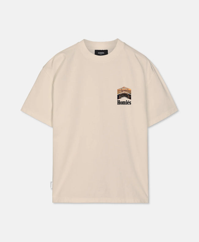 Homies Marbella Racing La Finca Tee - Beige