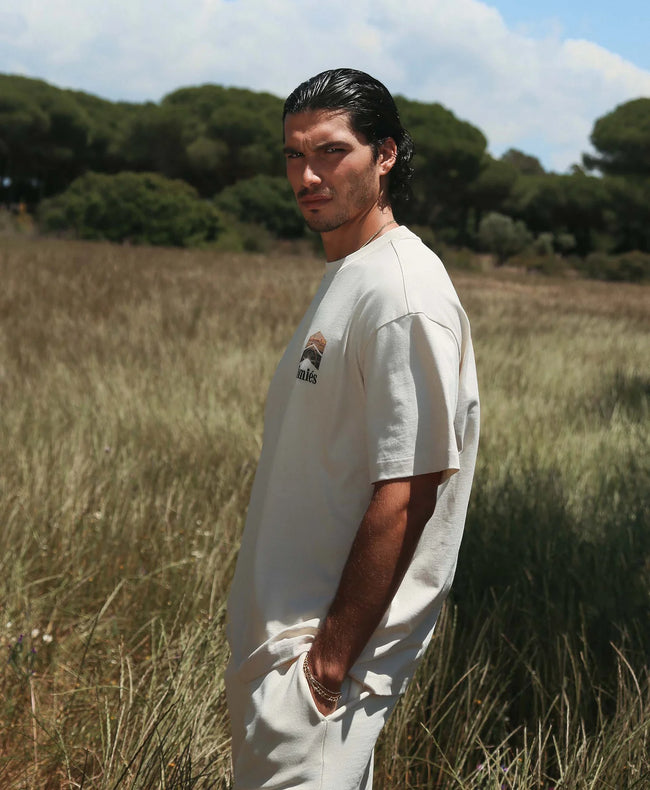 Homies Marbella Racing La Finca Tee - Beige
