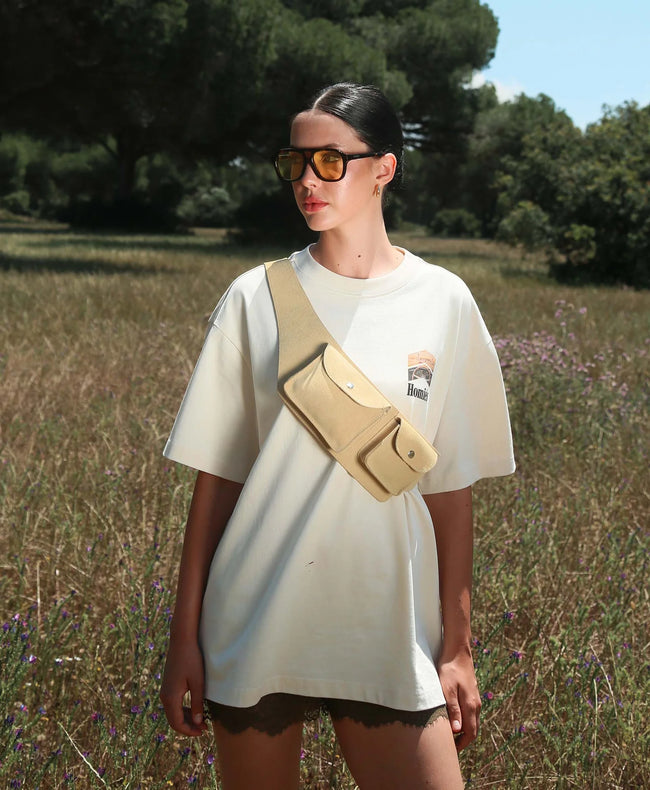 Homies Marbella Racing La Finca Tee - Beige