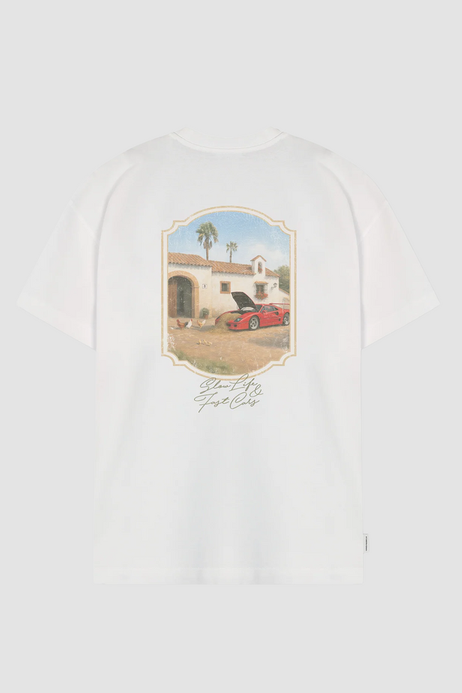 Homies Marbella Slow Life Tee - White
