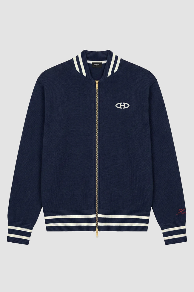 Homies Marbella Heritage Bomber Jacket - Navy