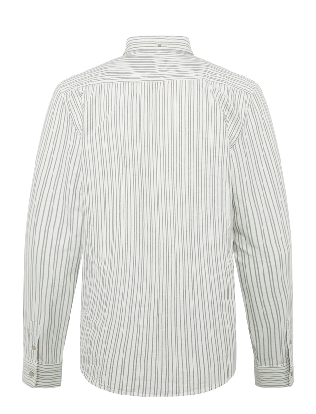 WOOD WOOD WWAdam Stripe Shirt - Ivory