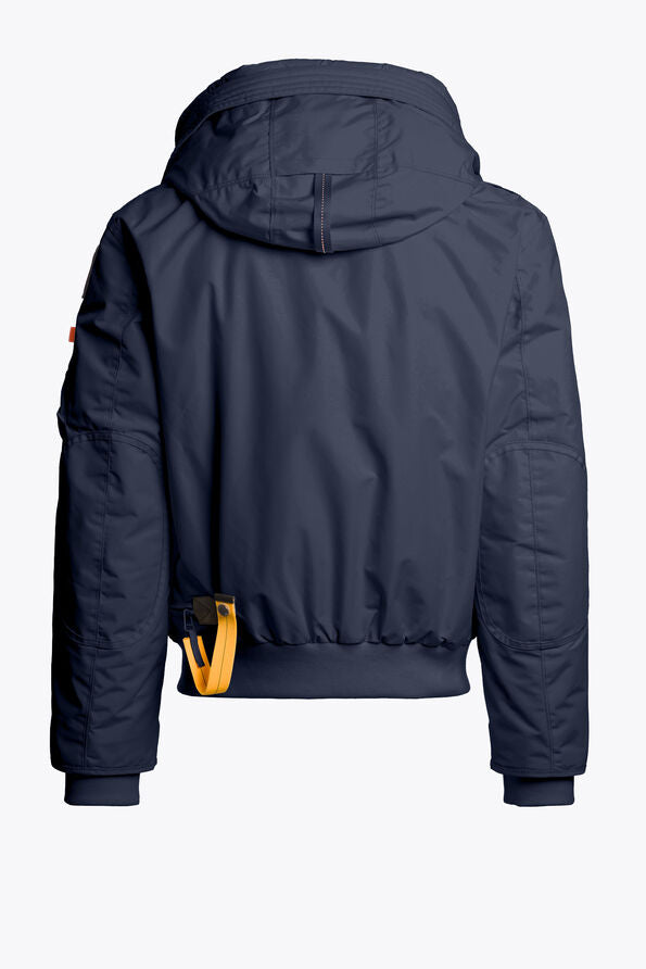 Parajumpers Mens Down Bomber Jacket Gobi Man - Blue Navy