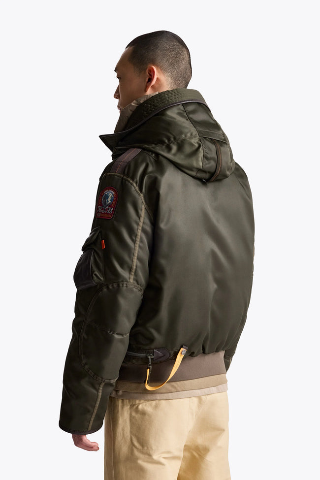 Parajumpers Mens Down Bomber Jacket Gobi Man 20th Anniversary - Rosemary