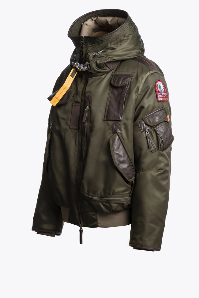 Parajumpers Mens Down Bomber Jacket Gobi Man 20th Anniversary - Rosemary