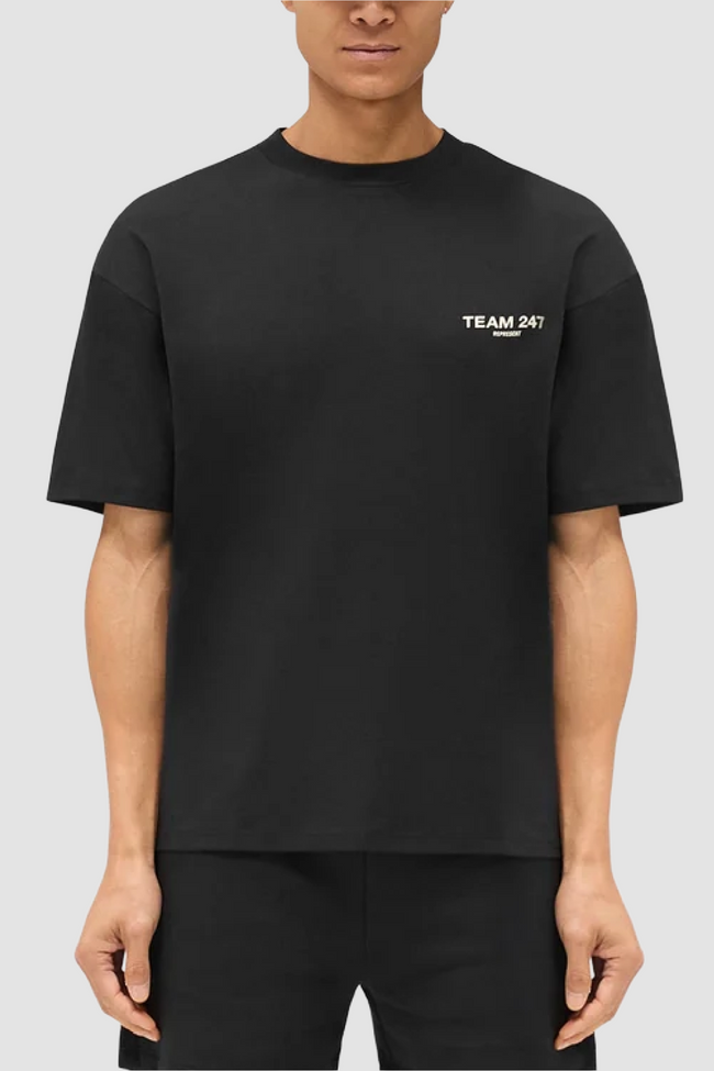 Represent 247 Team247 Oversized Tee - Jet Black