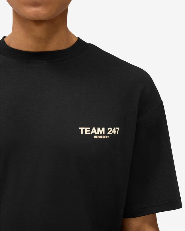 Represent 247 Team247 Oversized Tee - Jet Black