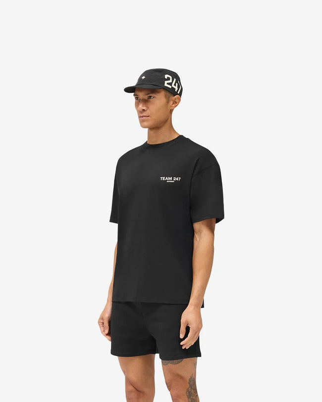 Represent 247 Team247 Oversized Tee - Jet Black