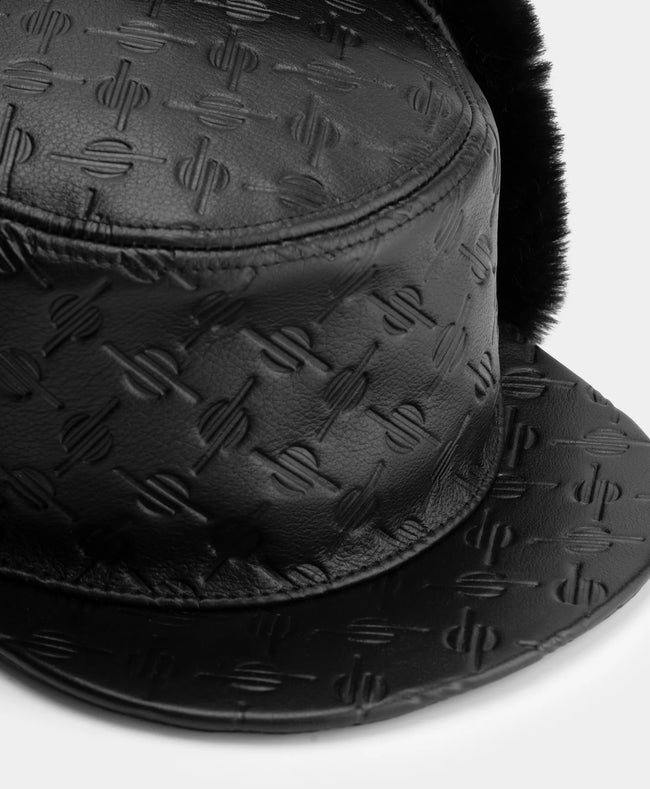 Daily Paper Monogram Chapka Hat - Black