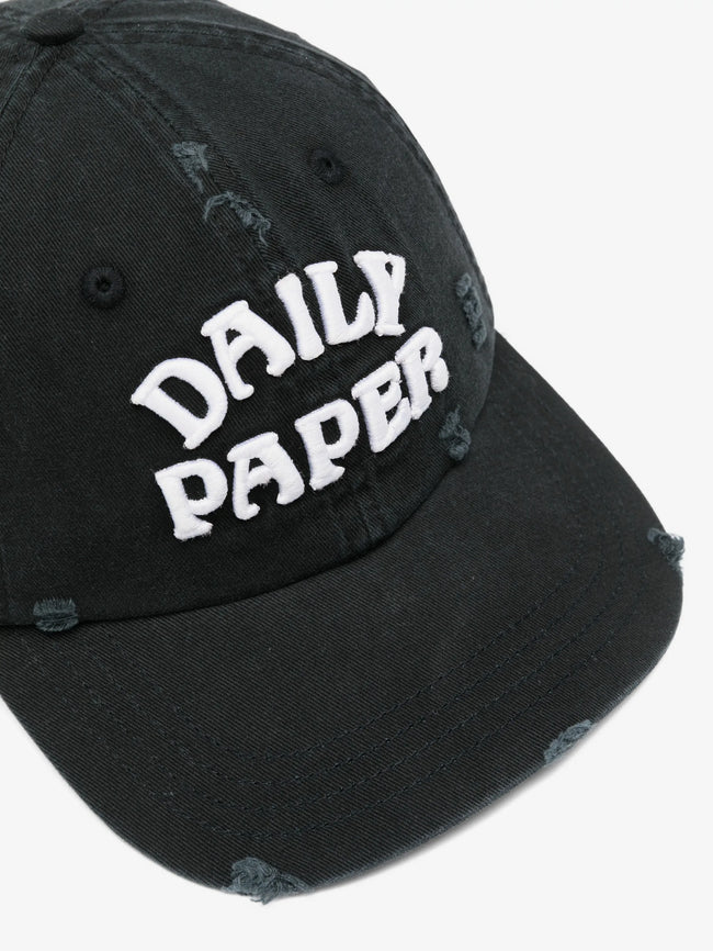 Daily Paper Stack Arch Cap - Black