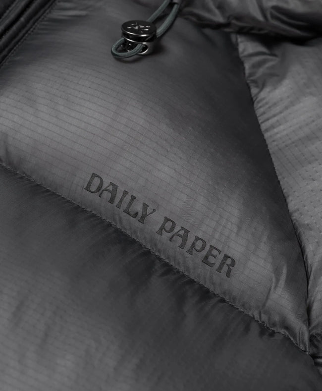 Daily Paper Mens Eco Bomber Dias Puffer - Black