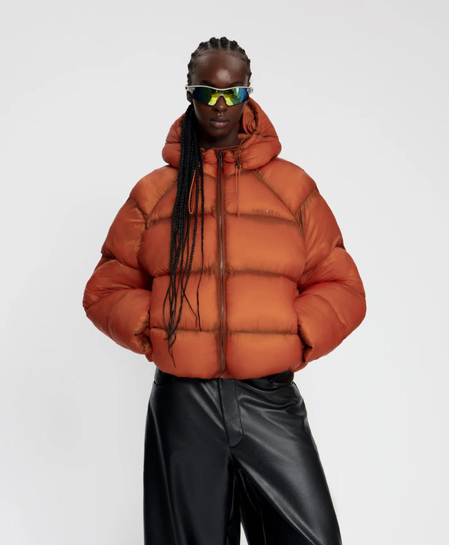 Daily Paper Mens Eco Bomber Dias Puffer - Orange