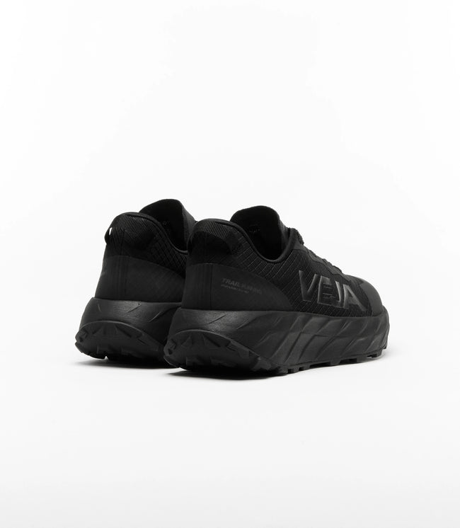 Veja Mens Harpie Trail Aeroshell Sneakers - Full Black