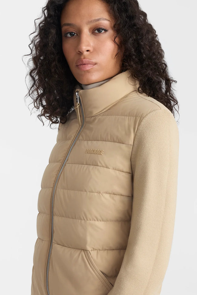 Mackage Womens Lite Jacket f26 Gretel - Light Camel