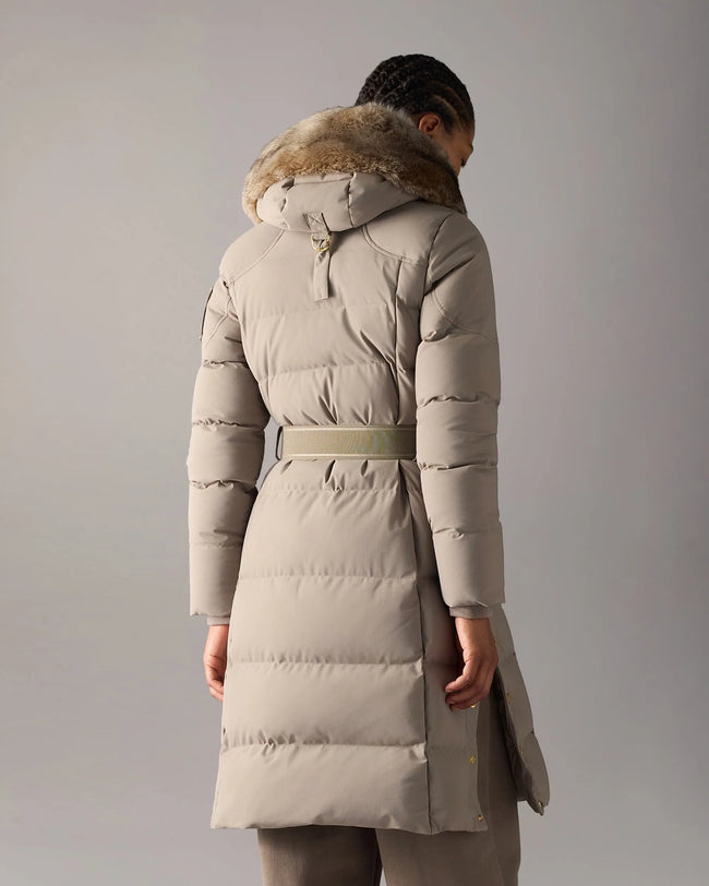 Moose Knuckles Womens Down *Parka f26 Gilded Parka - Ashen/Bronze