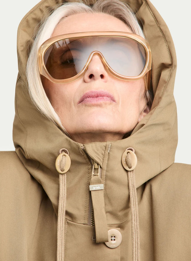 g-lab Womens Eco Jacket Feli - Dark Sand