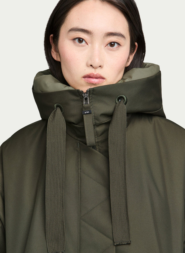g-lab Womens Eco *Parka Akira - Emerald Green