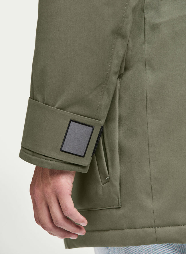 g-lab Mens Eco *Parka Fend - Olive/Grey