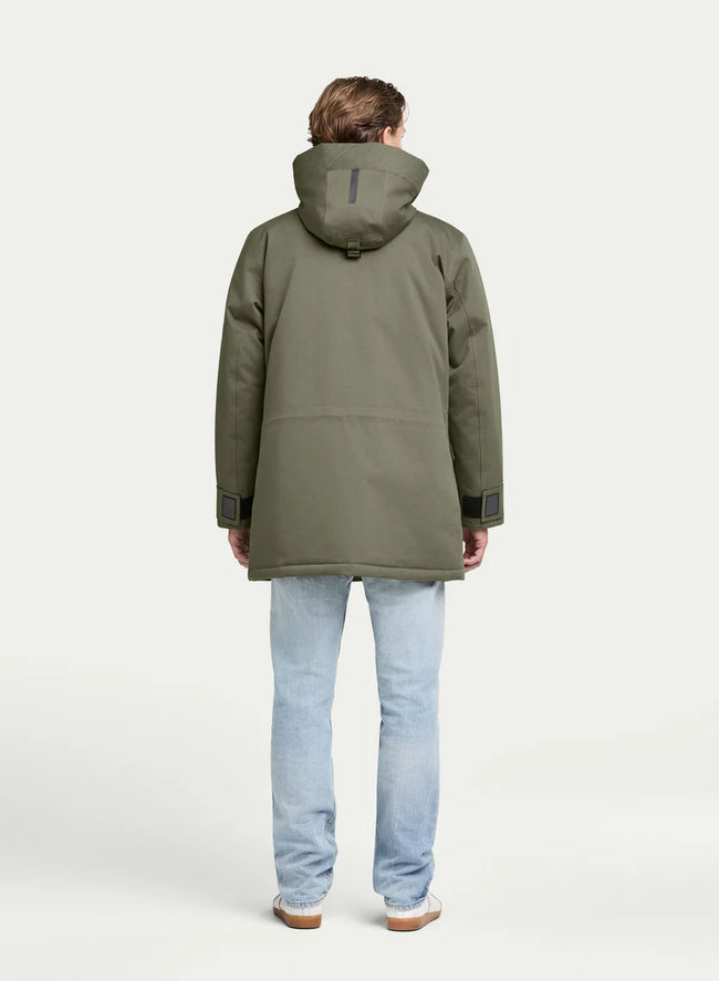 g-lab Mens Eco *Parka Fend - Olive/Grey