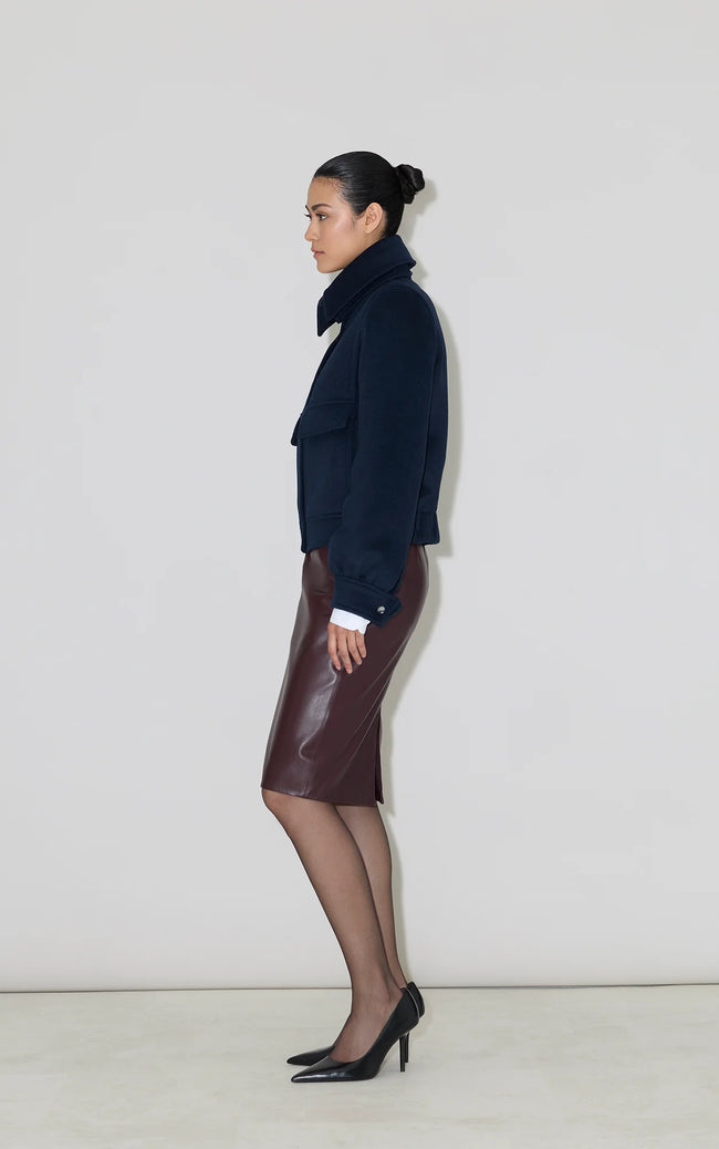 Soia & Kyo Womens Eco Bomber Gene - Night Blue