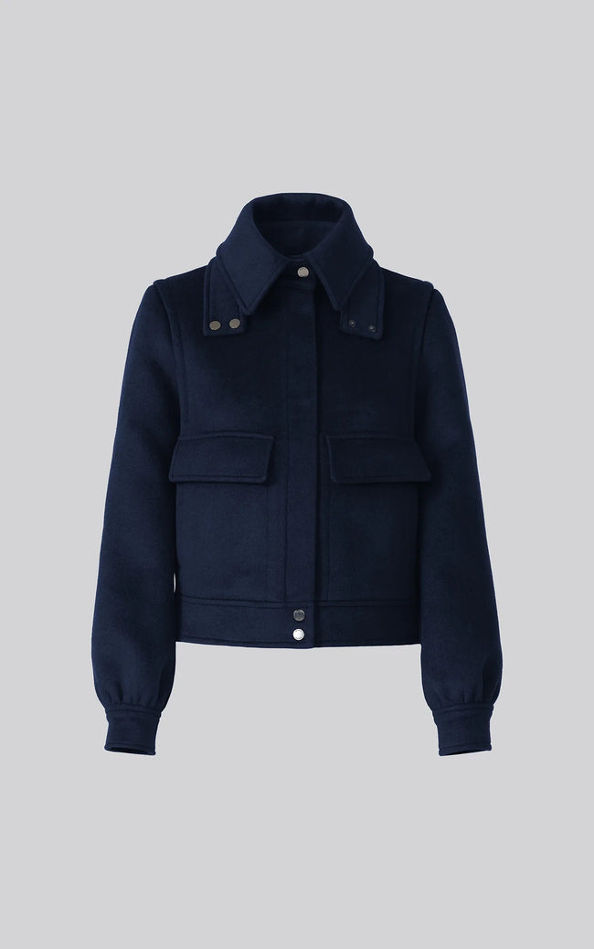 Soia & Kyo Womens Eco Bomber Gene - Night Blue