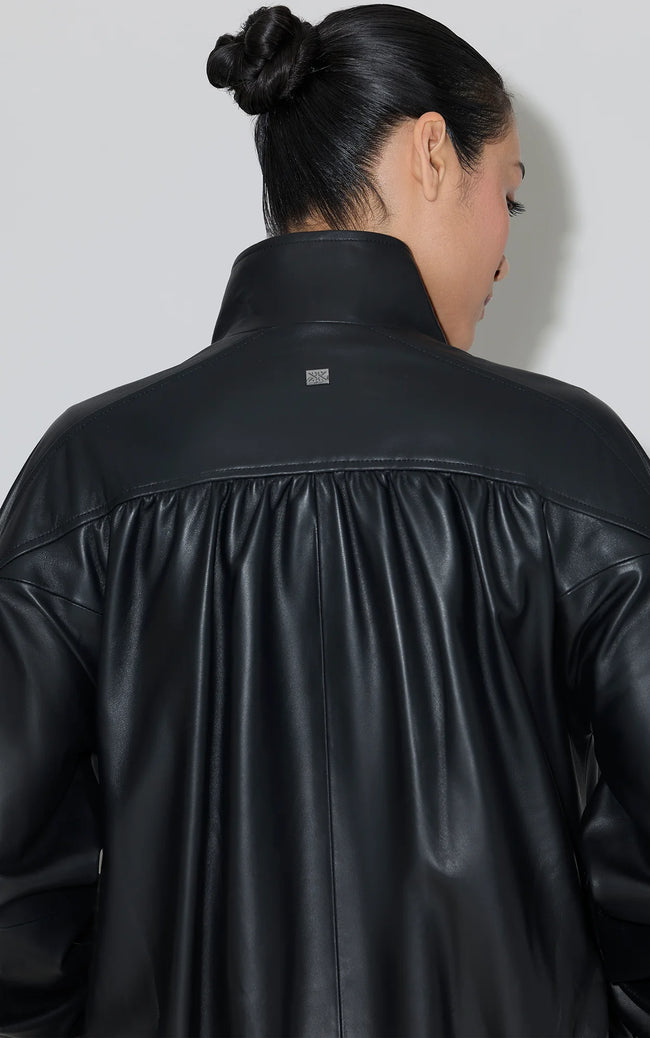 Soia & Kyo Womens Leather Jacket Miu - Black