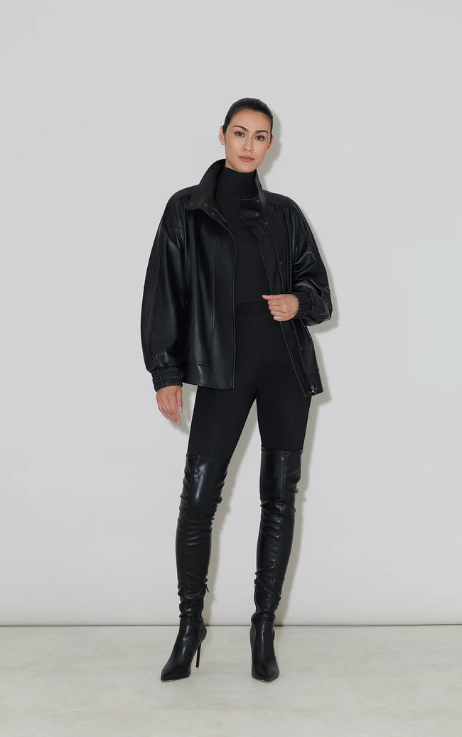 Soia & Kyo Womens Leather Jacket Miu - Black