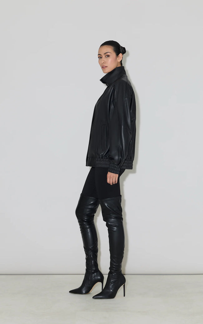 Soia & Kyo Womens Leather Jacket Miu - Black