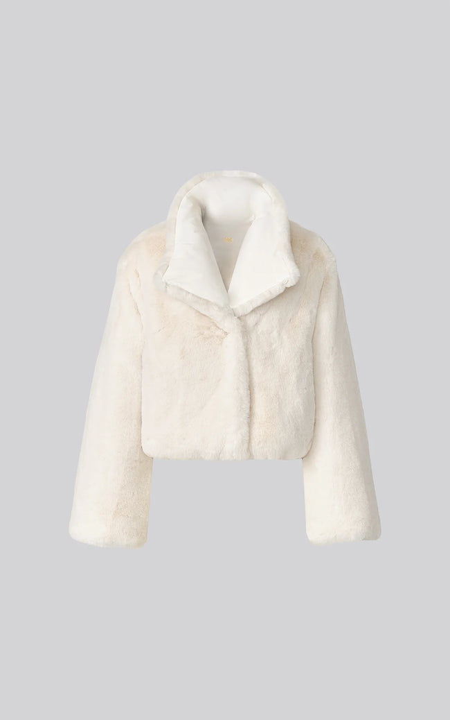 Soia & Kyo Womens Down Bomber Adair Reversible - Powder