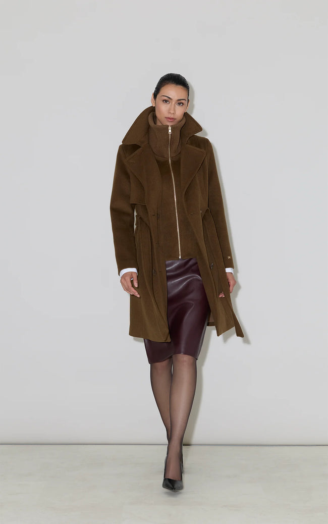 Soia & Kyo Womens Eco Jacket Fabianne-CY - Espresso