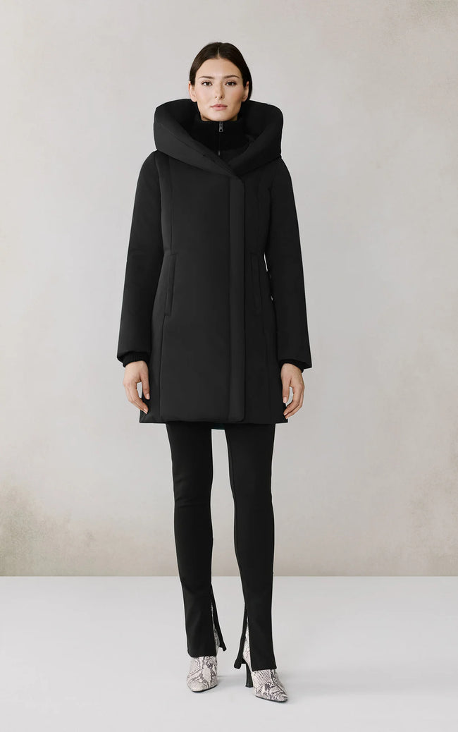 Soia & Kyo Womens Down *Parka Camelia-U - Black