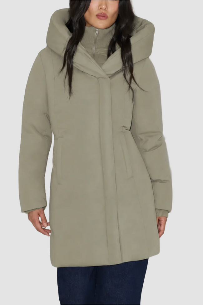 Soia & Kyo Womens Down *Parka Camelia-U - Sagebrush