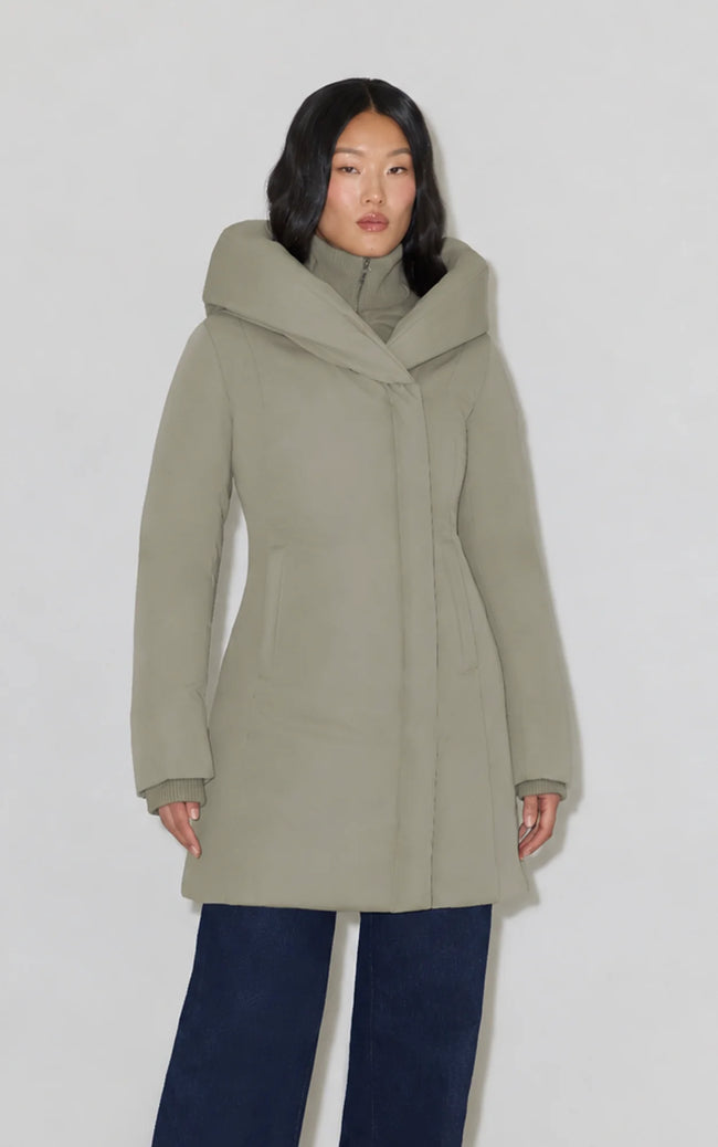 Soia & Kyo Womens Down *Parka Camelia-U - Sagebrush