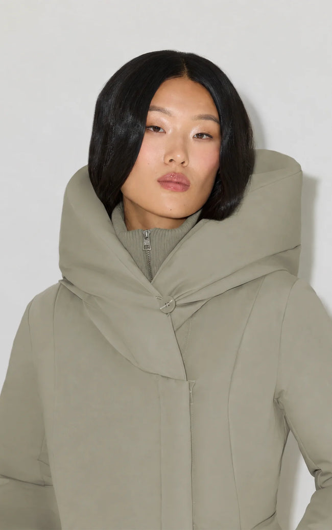 Soia & Kyo Womens Down *Parka Camelia-U - Sagebrush