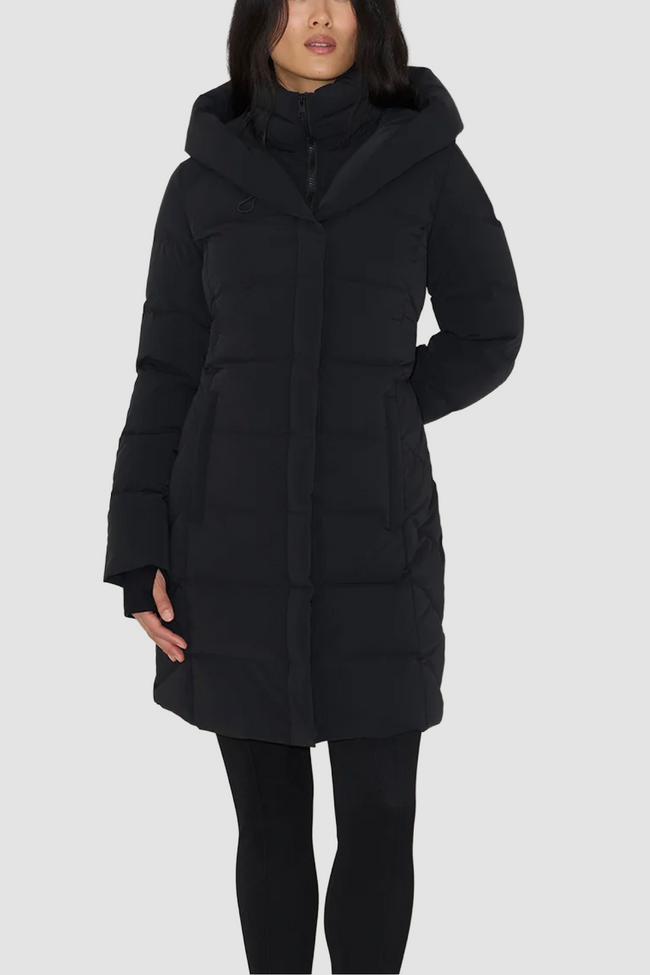 Soia & Kyo Womens Down Jacket Sonny-U - Black