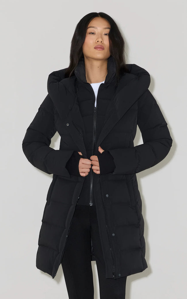 Soia & Kyo Womens Down Jacket Sonny-U - Black