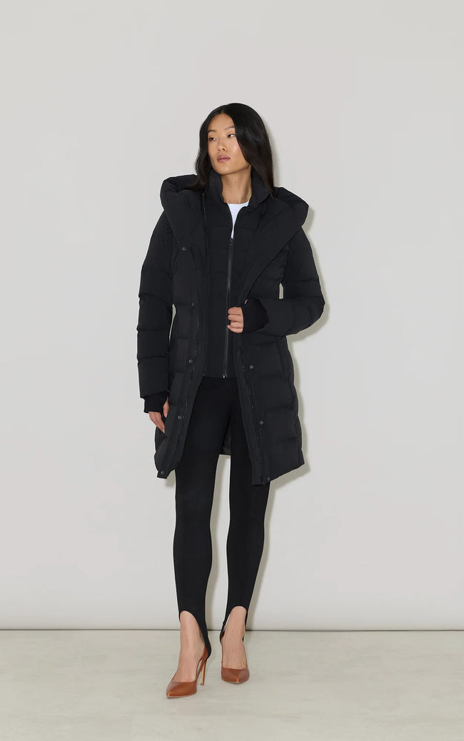 Soia & Kyo Womens Down Jacket Sonny-U - Black
