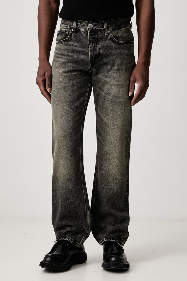 Sunflower Low Straight Jeans - Black