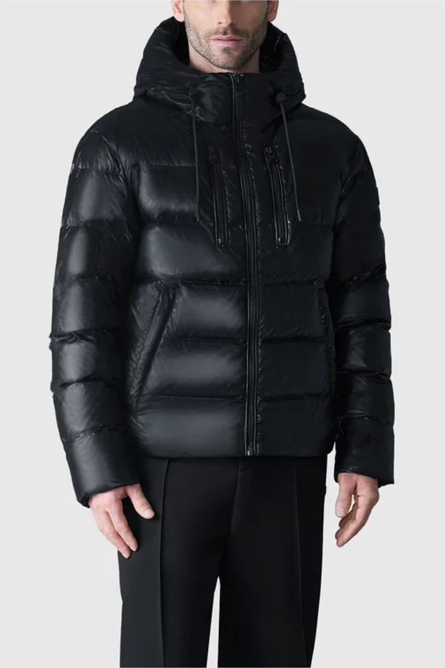 Mackage Mens Lite Jacket Victor-R - Black