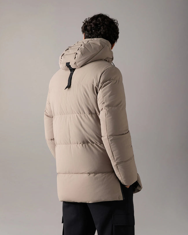 Moose Knuckles Mens Down Jacket 26 Soho 3Q - Ashen