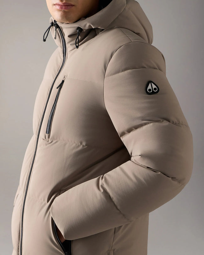 Moose Knuckles Mens Down Jacket 26 Soho 3Q - Ashen