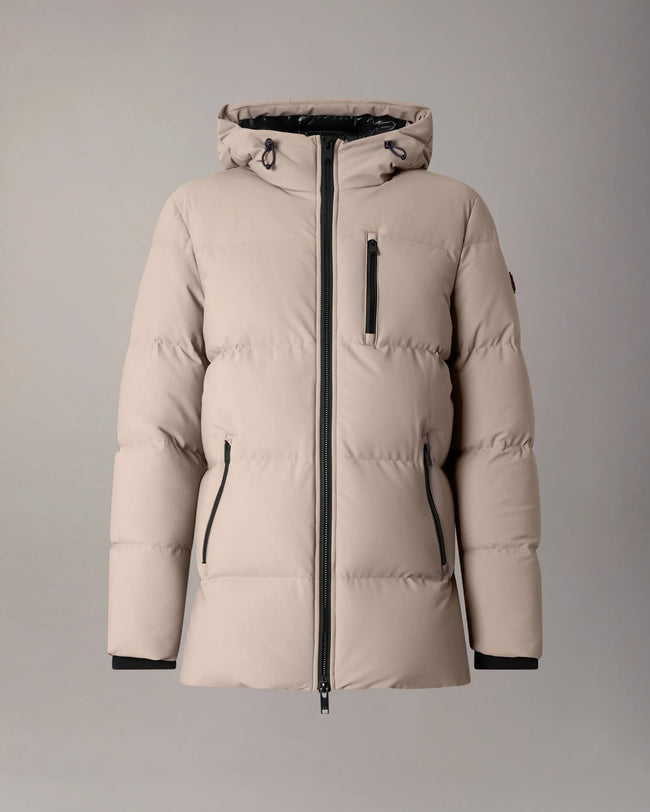 Moose Knuckles Mens Down Jacket 26 Soho 3Q - Ashen
