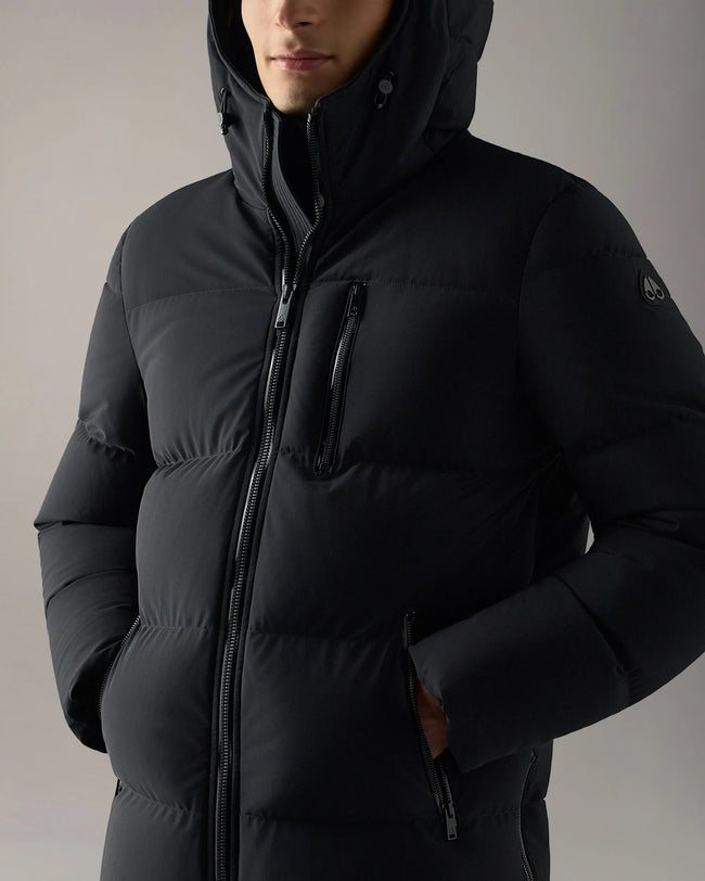 Moose Knuckles Mens Down Jacket 26 Soho 3Q - Black