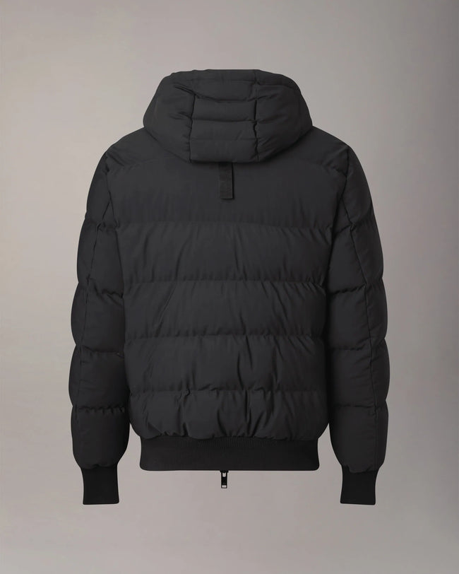 Moose Knuckles Mens Down Bomber Soho - Black