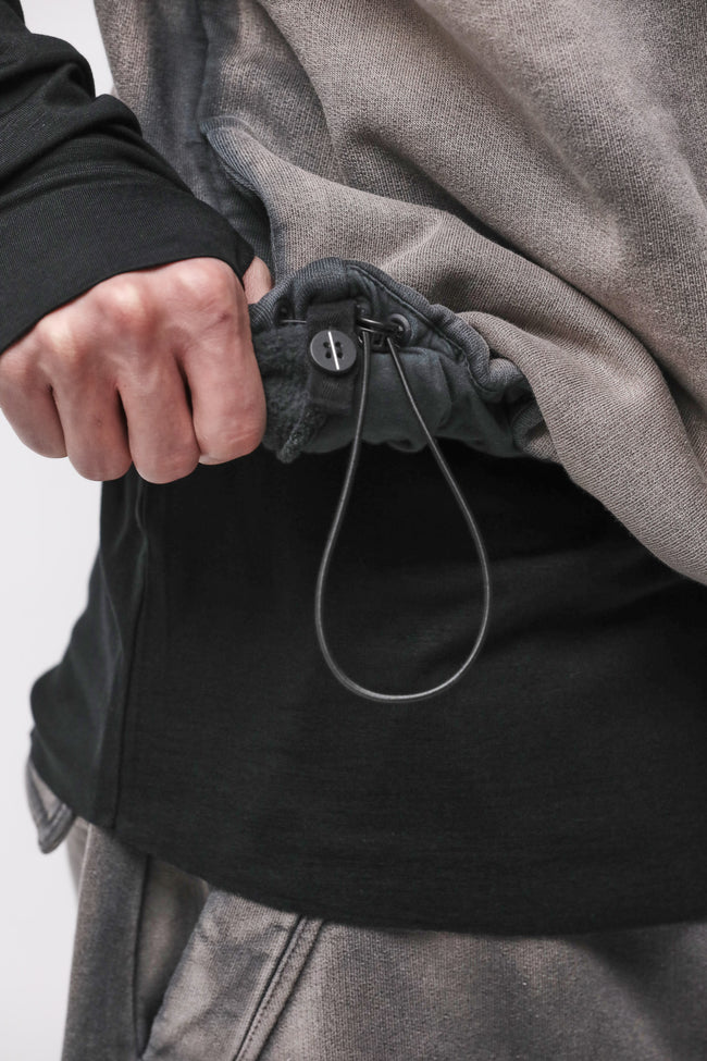 thom/krom M SJ 706 Sweater - Grey Stone Wash