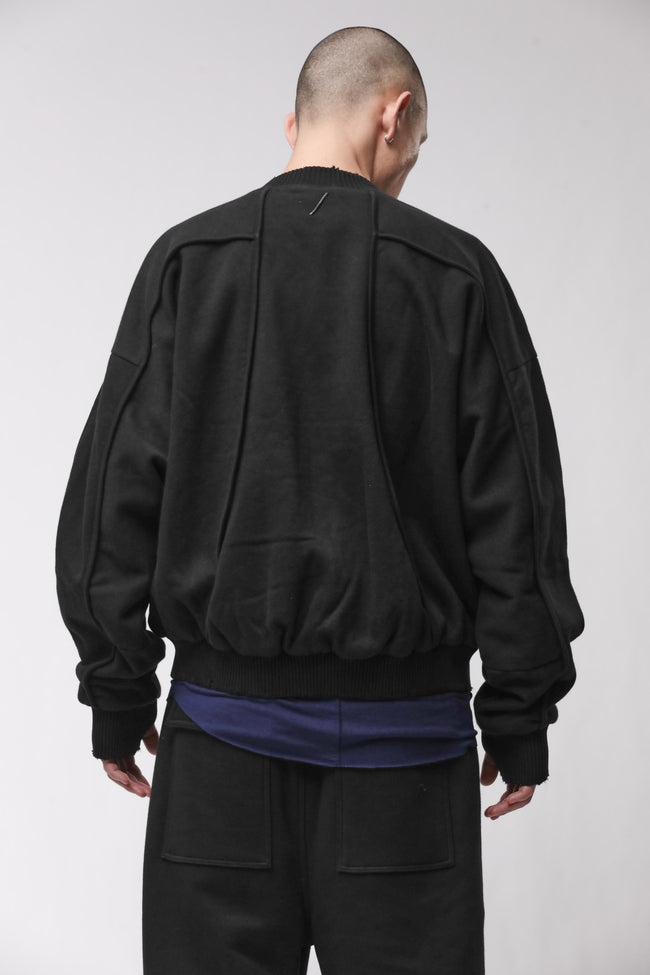 thom/krom M SJ 705 Sweater - Black